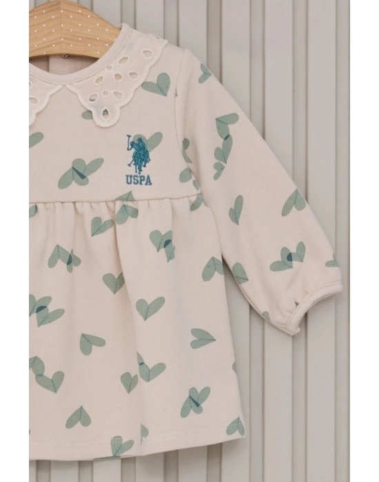 Kız Bebek Kahverengi Elbise