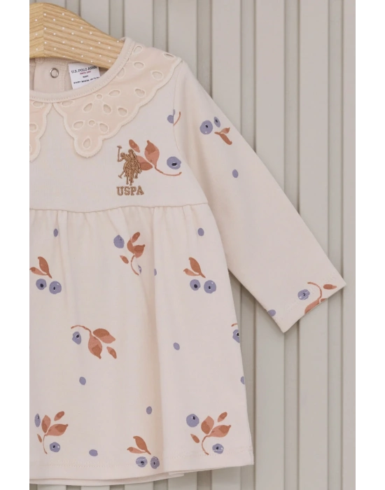 Kız Bebek Kahverengi Elbise