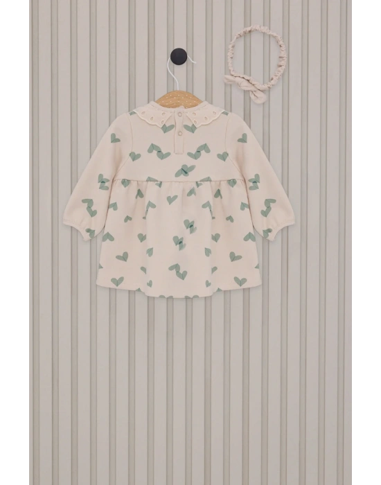 Kız Bebek Kahverengi Elbise