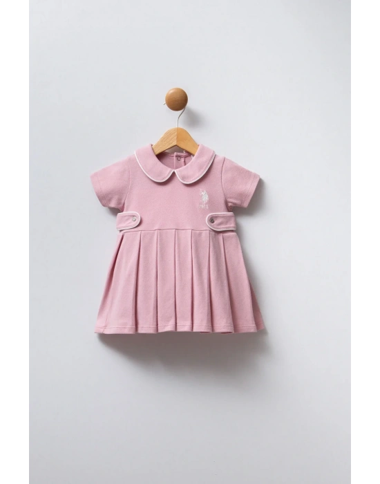 Kız Bebek Pembe Elbise