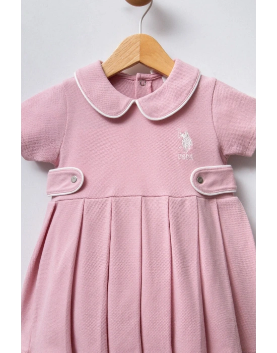 Kız Bebek Pembe Elbise