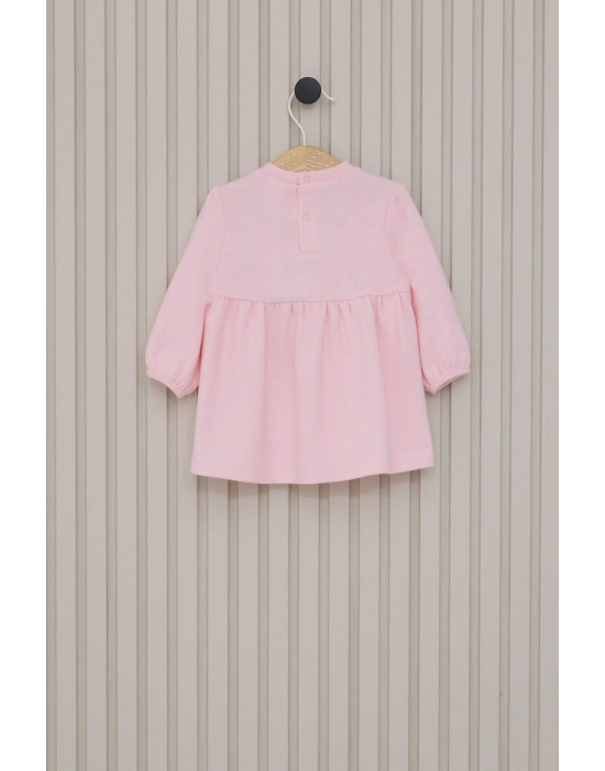 Kız Bebek Pembe Elbise