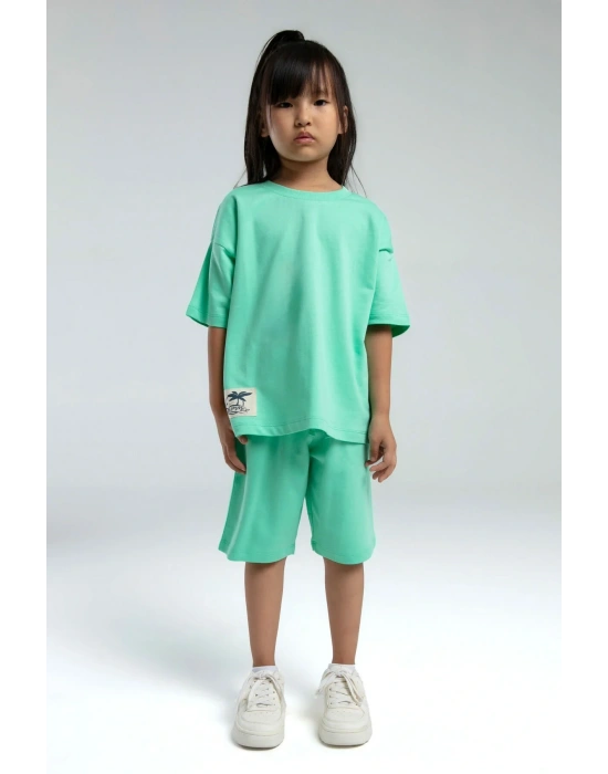 Kız Çocuk Bermuda Takım