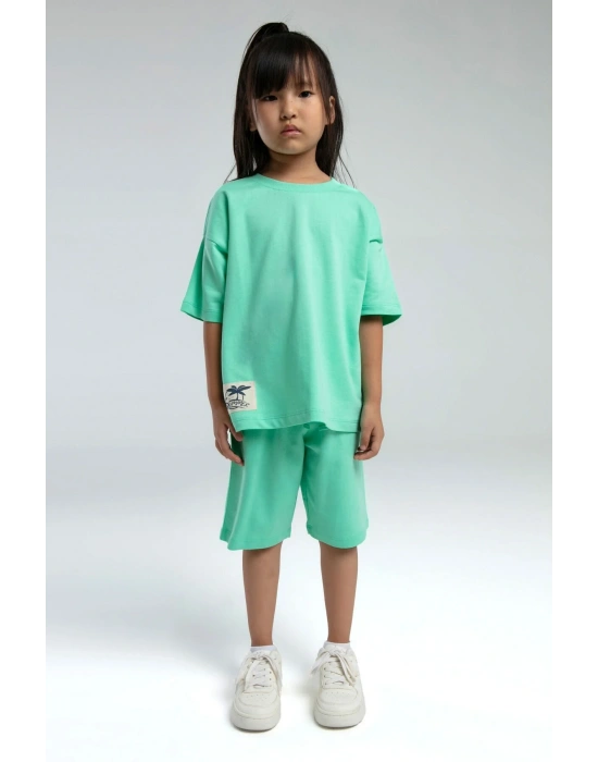 Kız Çocuk Bermuda Takım