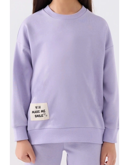 Kız Çocuk Eşofman Takım ,üç Iplik Dokuma