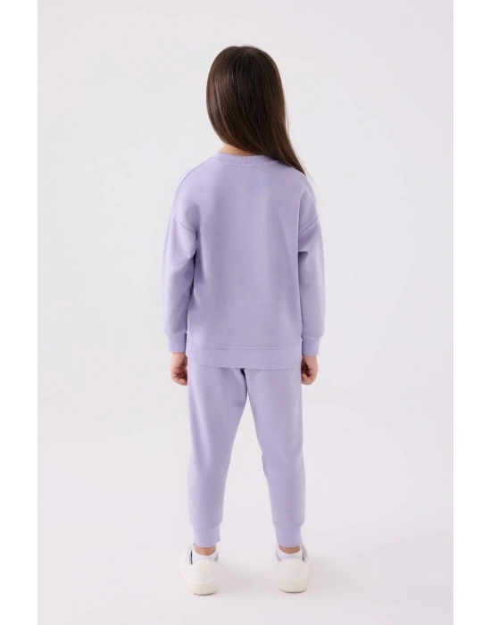 Kız Çocuk Eşofman Takım ,üç Iplik Dokuma