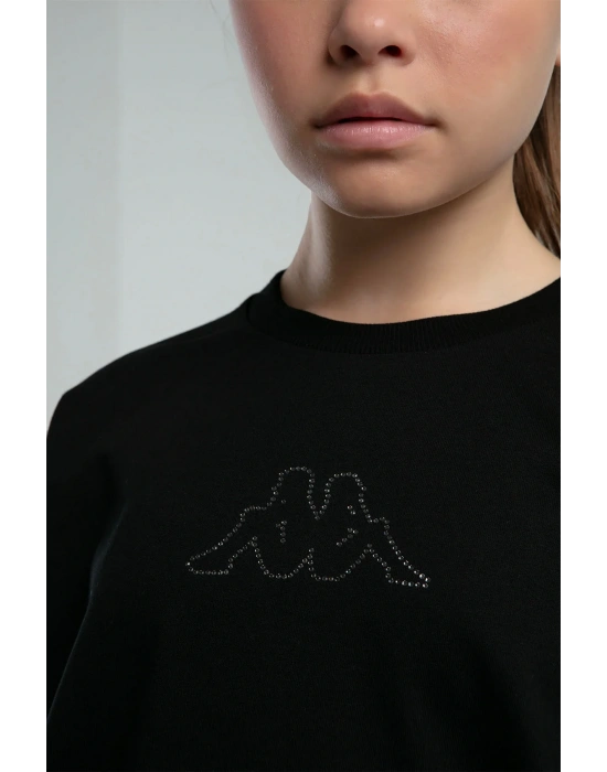 Kız Çocuk Siyah Şort Takım