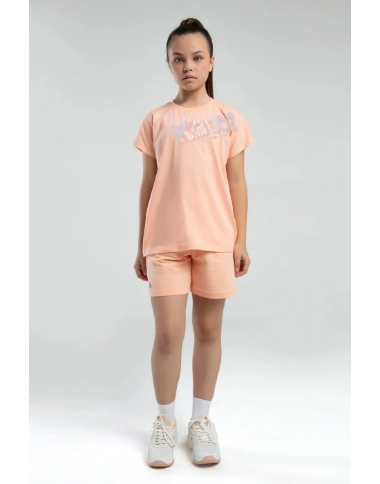 Kız Çocuk Turuncu Tişört