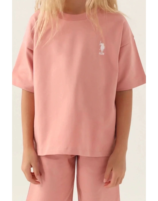 Kız Garson Bermuda Takım - Kavun