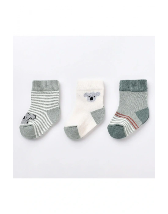 Koala 3lü Bebek Çorabı 68449