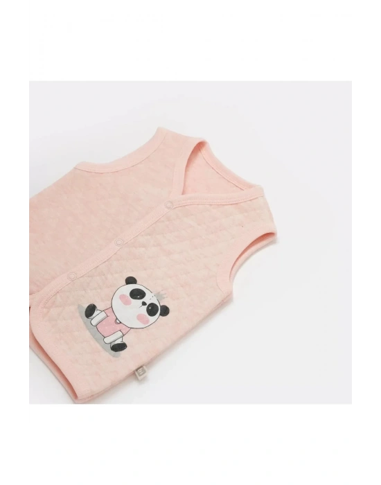 Live Pandas Kapitone Yelek 61482 Pembe