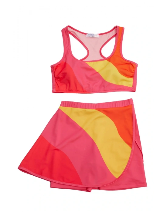 Maorıce Bustiyer Etekli İkili Takım 5308