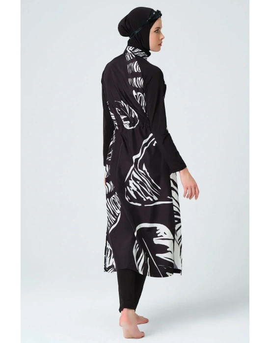 Mercan Uzun Tesettür Mayo