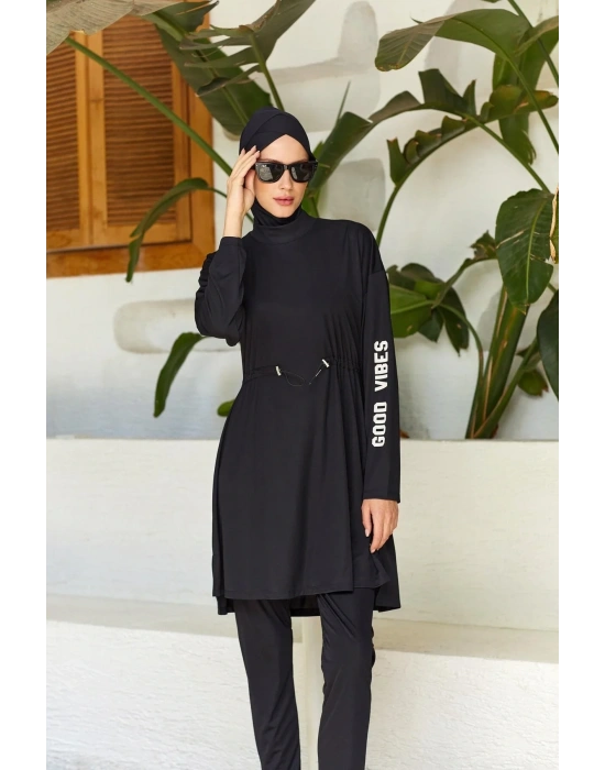 Opal Uzun Kollu Tesettür Mayo 3132