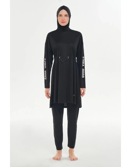 Opal Uzun Kollu Tesettür Mayo 3132