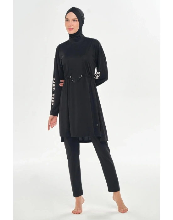 Opal Uzun Kollu Tesettür Mayo 3132