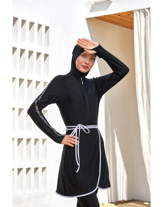 Oreta Uzun Kollu Tesettür Mayo 1109