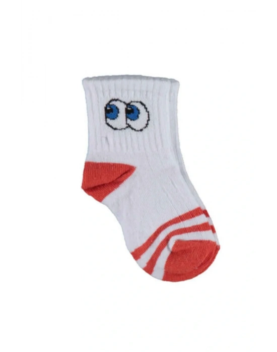 Organik Çorap Soket Kısa Eyes Kiremit