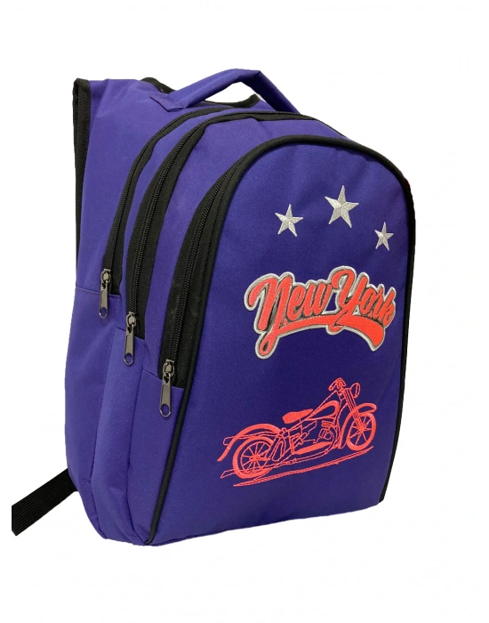 Ortaokul Lise Öğrenci Sırt Çantası Mor