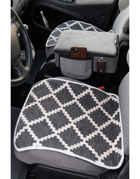 Oto Koltuk Kilim Minder Terletmez Çift Taraflı 3 Parça Tüm Araçlara Uyumlu