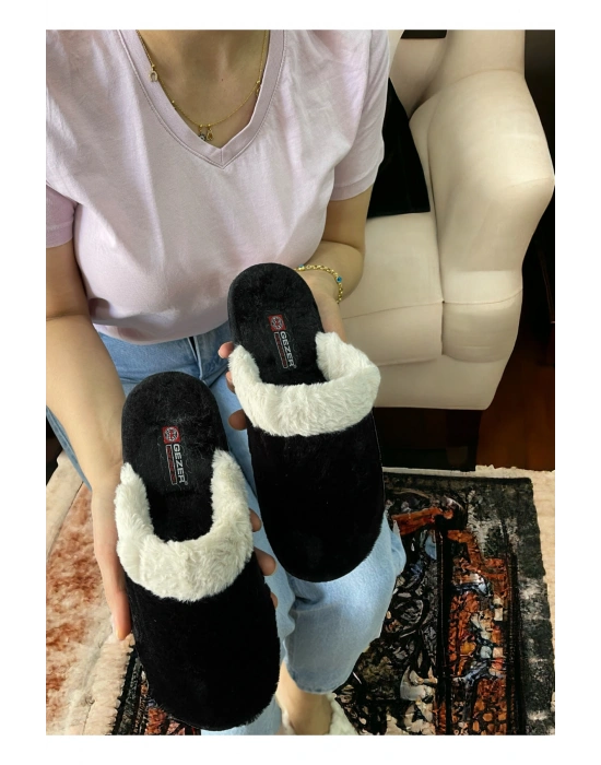 PELÜŞ KAYMAZ TABAN KIŞLIK EV TERLİK