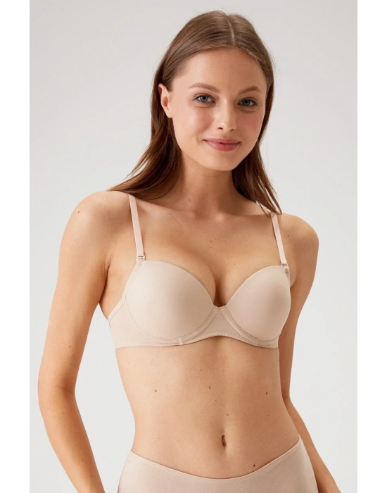 Balenli Desteksiz Micro Sütyen Siyah 6040