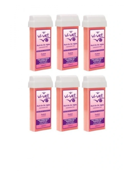 Roll-on Kartuş Sir Ağda Pudralı 100ml 6 Adet