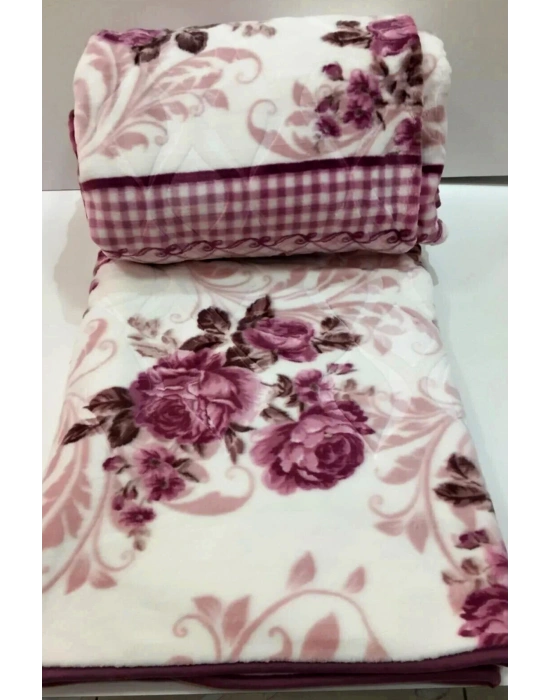 Sarar Rosery Çift Kişilik Battaniye Gülkurusu 4,5 kg