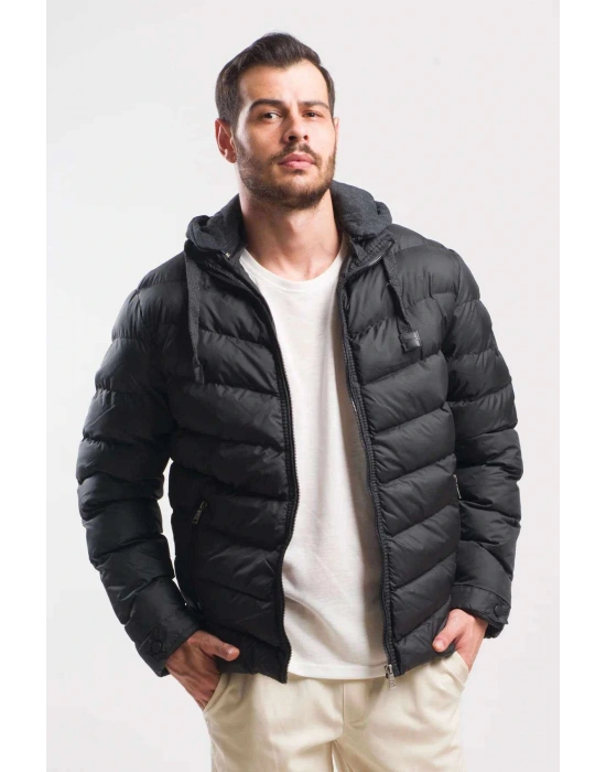 Slazenger Head Erkek Mont Siyah