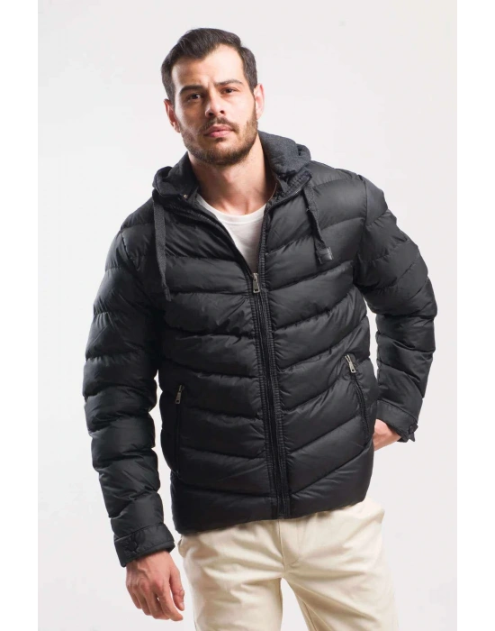 Slazenger Head Erkek Mont Siyah