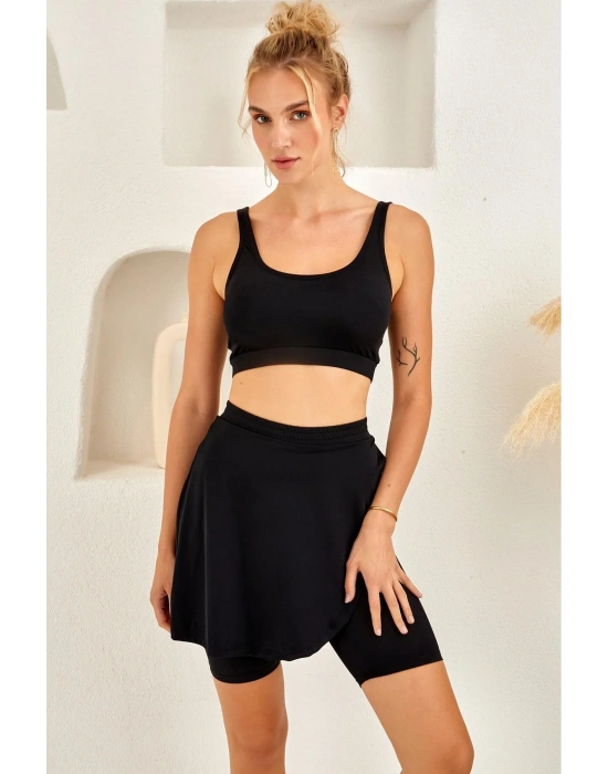 Şort Etekli Bikini Takım 4264