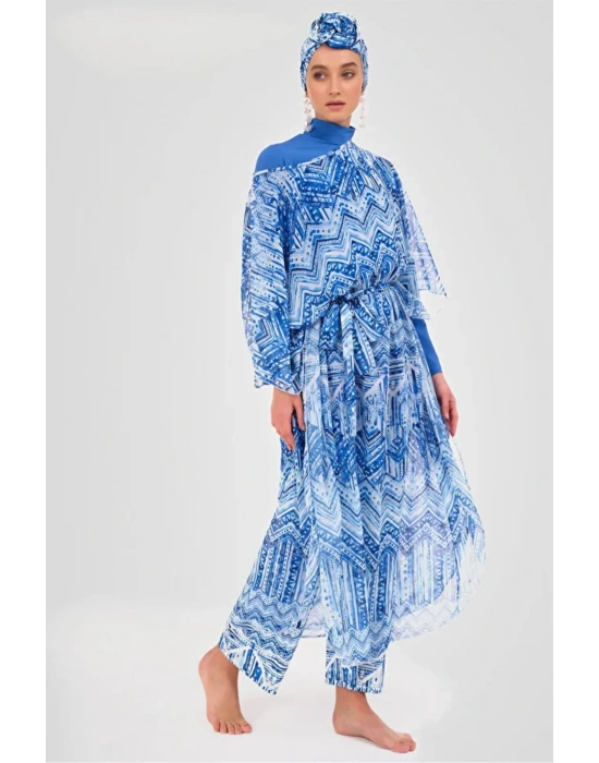 Su Desenli Pareo Dlx-7054