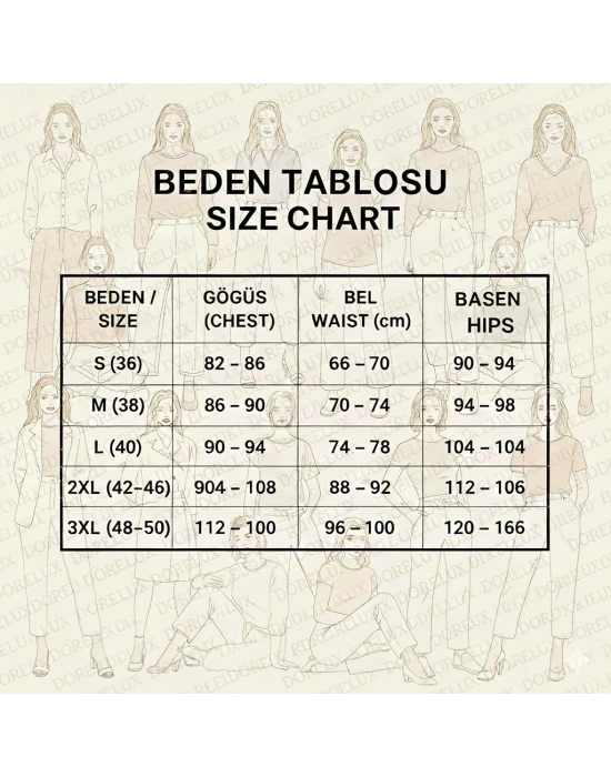 Su Desenli Pareolu 6 Parça Tesettür Mayo Dlx-24605