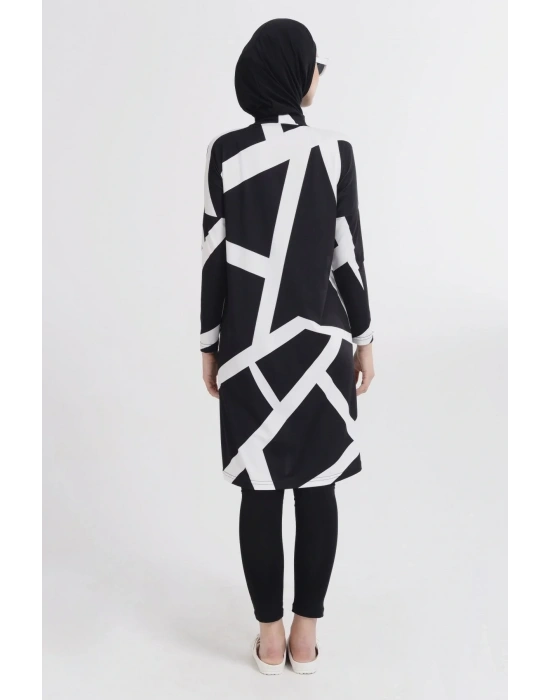 Tesettür Mayo  Su Tutmaz , Vücuda Yapışmaz 