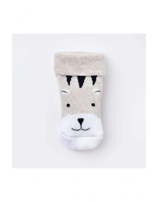 Tiger Havlu Bebek Çorabı 68374
