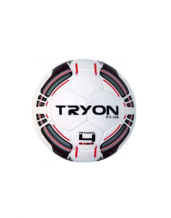 Tryon Futbol Topu Ft-110 No:4 Siyah-Kırmızı
