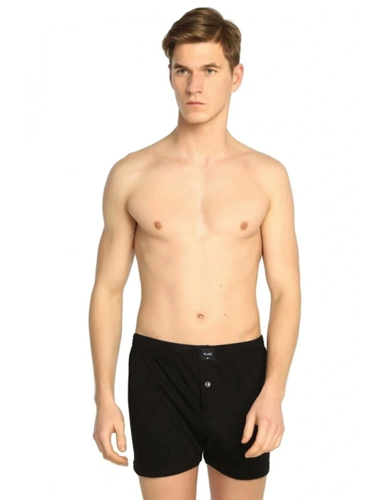 Tutku Erkek Penye Havlu Bel Boxer Siyah