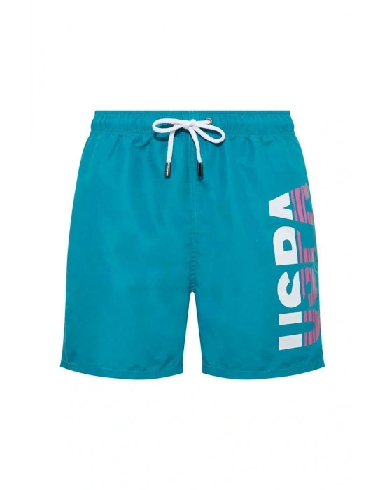 U.s Polo Assn. 22004 Erkek Orta Boy Deniz Şortu-yeşil