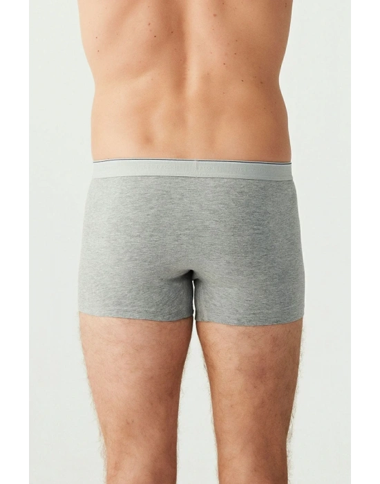 U.s Polo Assn. 80093 Erkek 2 Li Boxer-beyaz&grimelanj