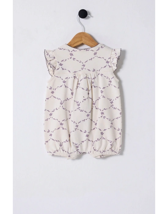 U.s. Polo Assn. Kız Bebek Beyaz Tulum