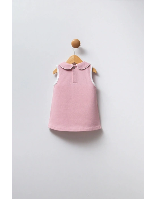 U.s. Polo Assn. Kız Bebek Pembe Elbise