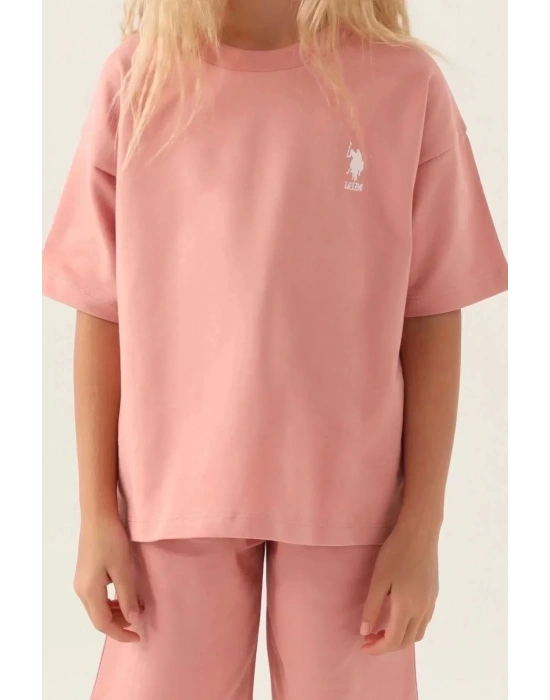 Us1822 Lisanslı Simple Stylish Kız Çocuk Alt Üst Takım
