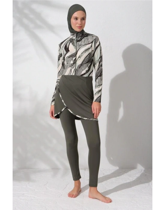 Uzun Kollu Fermuarlı Testtür Mayo 231928