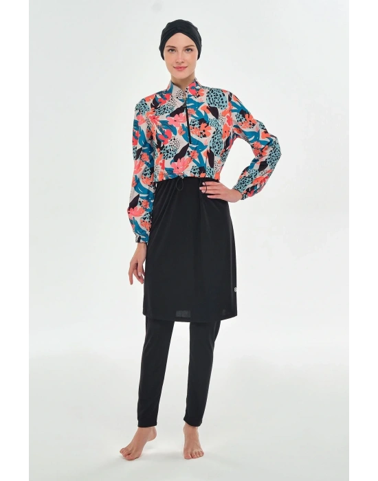 Valentina Uzun Kollu Tesettür Mayo 3401