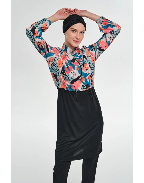 Valentina Uzun Kollu Tesettür Mayo 3401