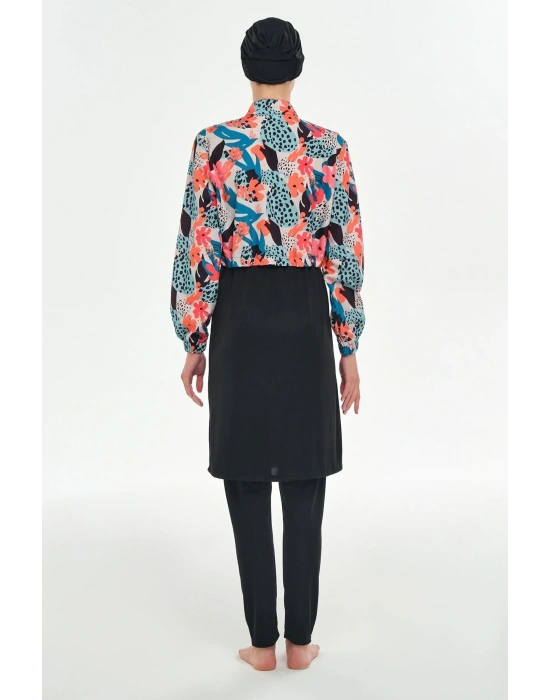 Valentina Uzun Kollu Tesettür Mayo 3401