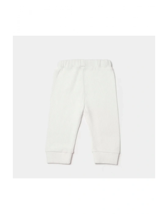 Waffle Smile Bebek Pantolon Ekru