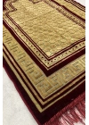 10 Adet Kadife Seccade Bordo (70cmx110cm 400gr) Hac Ve Umre Hediyesi