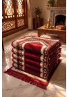 10 Adet Kadife Seccade Bordo-Beyaz Hac Ve Umre Hediyesi 500gr