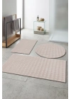 Banyo Paspası Kaymaz Taban Peluş Bubble 50X50 cm